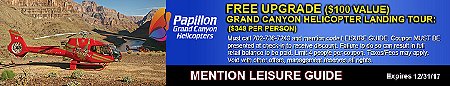 Free Grand Canyon Helicopter Landing Tour with Papillon Heliopters coupon