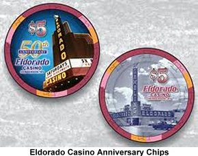 Eldorado Casino Anniversary Chips