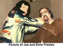 Picture of Joe and Elvis Presley