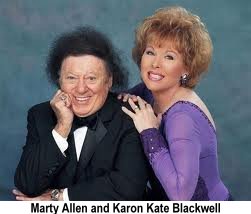 Marty Allen and Karon Kate Blackwell