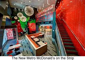 Metro McDonald's on the Las Vegas Strip