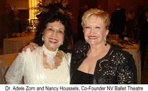 Nancy Houssels and Dr. Adele Zorn