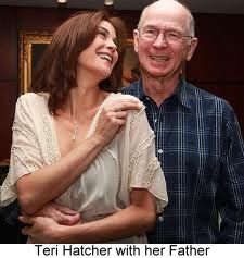 Teri Hatcher With Father